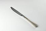 TABLE KNIFE GOLD PLATED BRAVA INOX MOLIBDENO, Lenght 220MM Weight 93 grams