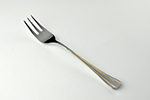SERVING FORK GOLD PLATED BRAVA INOX 18/12, Lenght 230MM Weight 60 grams