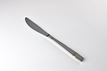 TABLE KNIFE GOLD PLATED TIGRA INOX MOLIBDENO, Lenght 210MM Weight 65 grams