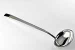 LADLE GOLD PLATED TIGRA INOX 18/10, Lenght 300MM Weight 95 grams