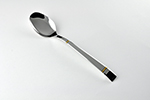 SERVING SPOON GOLD PLATED TIGRA INOX 18/10, Lenght 230MM Weight 58 grams