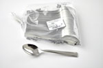 COFFEE SPOON SOLE INOX 18/C, Lenght 130MM Weight 16 grams  IN POLYBAG AT 60 PIECES