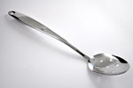 Stainless Steel 18/C SPOON WITH HOLES LUXURY LENGTH 36CM Ø7