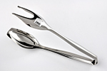 Stainless Steel SERVING TONGS HEAVY LENGHT 23,5CM
