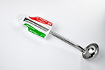 Jo Stainless Steel LADLE CM06 WITH HOLES LIGHT ONEPIECE LENGTH 26,5CM