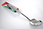 Jo Stainless Steel 18/C SPOON WITH HOLES LUXURY LENGTH 36CM Ø7